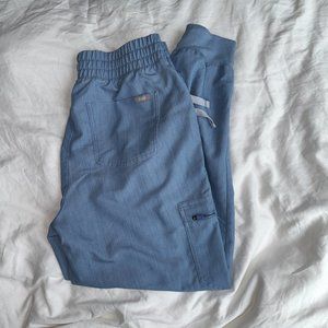 Figs Heather Indigo Jogger Scrub Pants